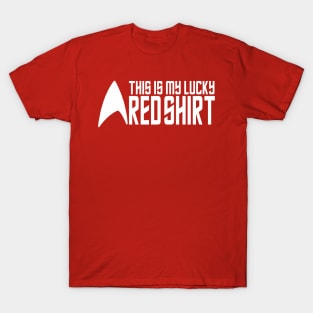 My Lucky Red Shirt T-Shirt